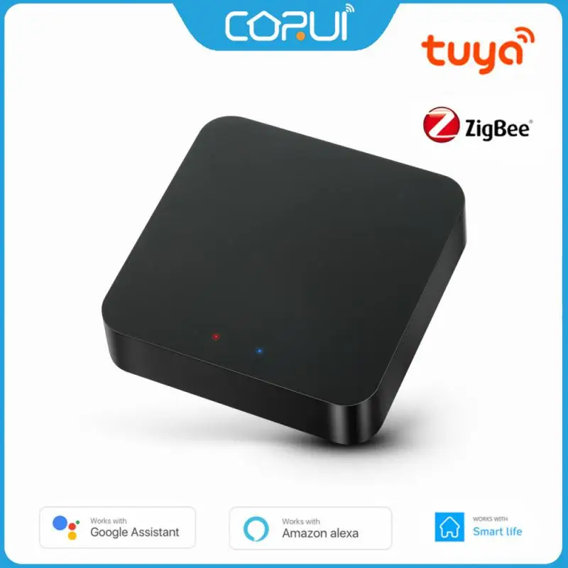 

CORUI Tuya Zigbee Smart Home Zigbee Gateway Hub Smart Life Remote Control Zigbee Devices Works With Alexa Google Home