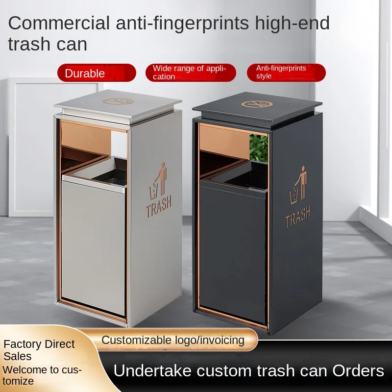 

XK Vertical with Ashtray Sanitation Large Outdoor Commercial Stainless Steel Ash Bucket Elevator Port