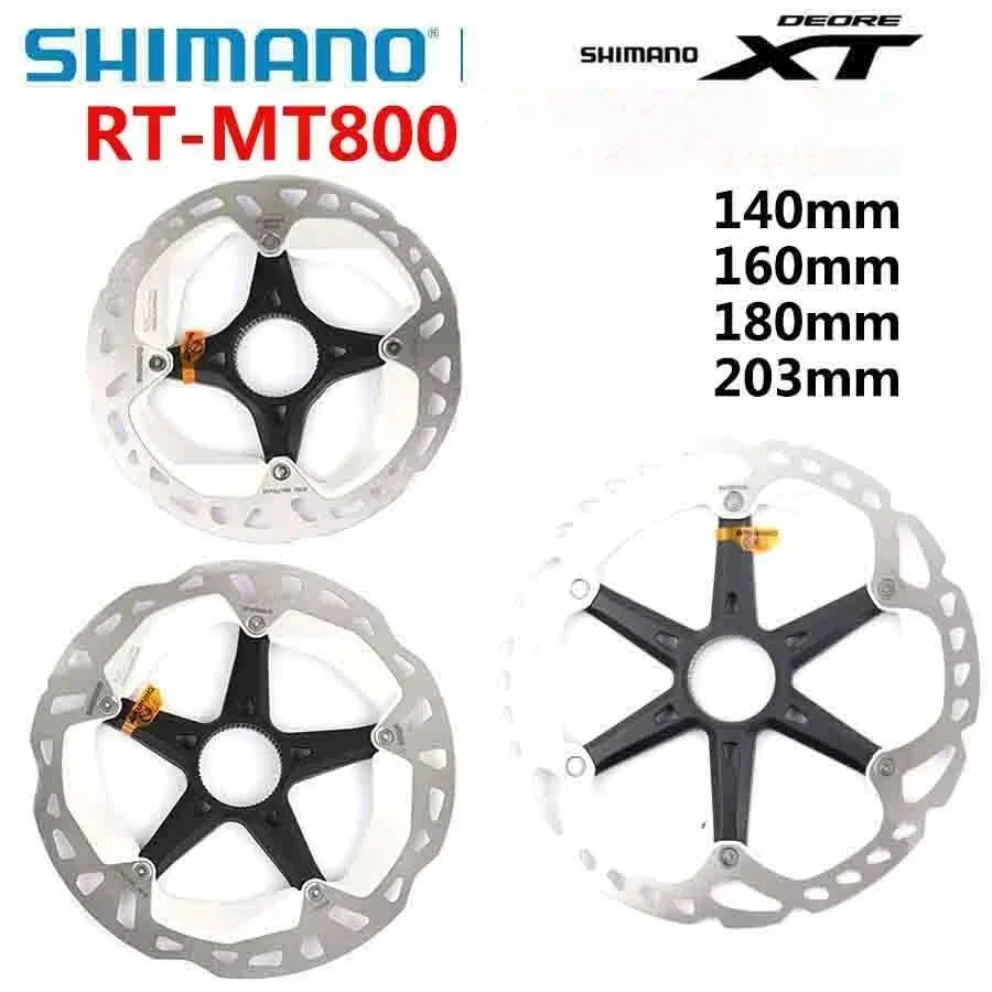 Shimano Deore Xt Mt800 M8100 Series-Blocco Centrale-Rotore Freno A Disco-Ice Technologies Freeza-203/180/160/140Mm