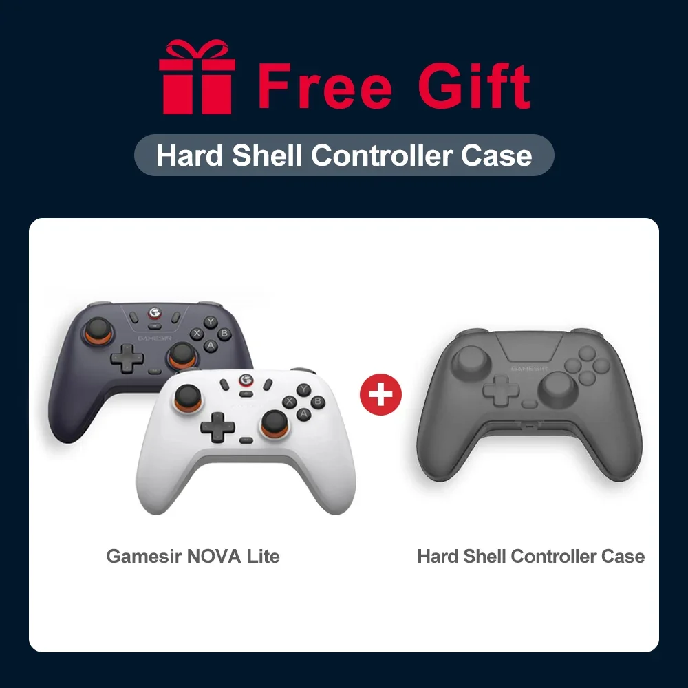 Gamesir NOVA LITE   Ʈѷ, ٵ ġ PC  е, ϵ  Ŀ ̽, Ȧ Ʈ ƽ