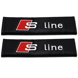 Enhanced Car Shoulder Pad and Safety Belt Protector (Black Sline  2pcs)