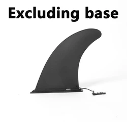 Snap-On Removable Tailfin Splitter Rudder for Surfboards and Paddleboards (A)