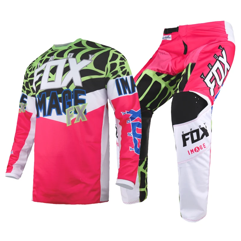 fazr jérsei calças kits de motocicleta motocross mountain bike corrida terno