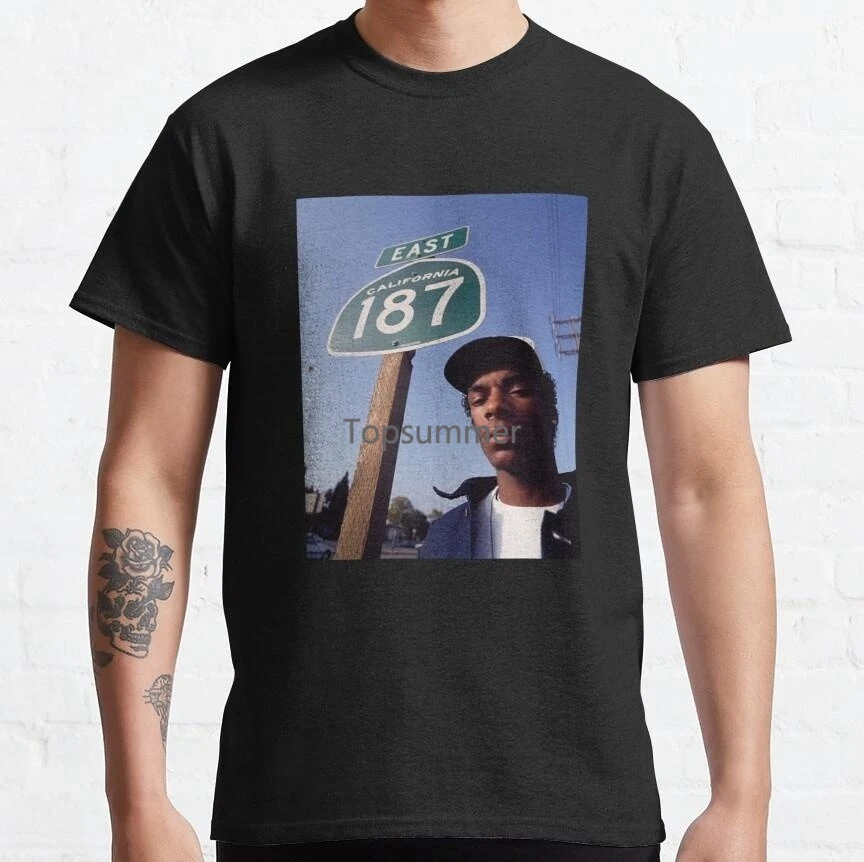 

Men T Shirt Snoop Doggy Dogg 187 California Women Tshirts