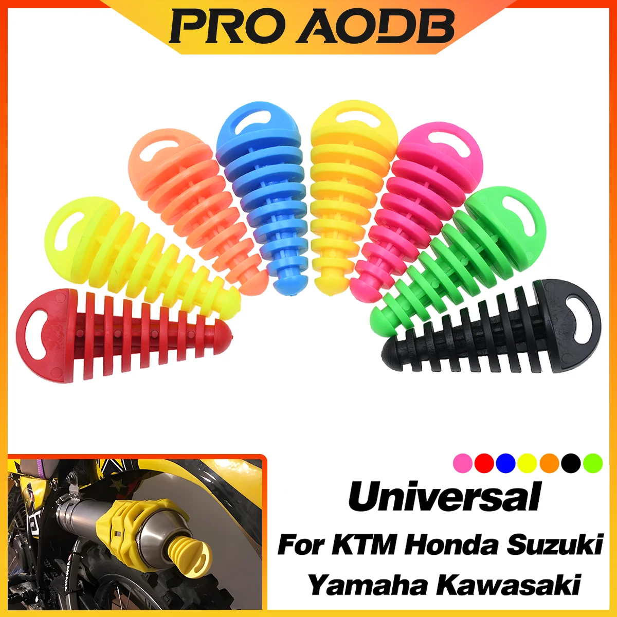 Silenciador De Tubo De Escape Para Motocicleta, Tapón Silenciador, Tubo De  Escape, Núcleo De Contrapresión, Silenciador, image size:1200x1200