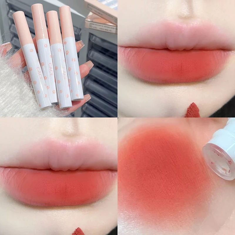 Lipsticks Set Korean Makeup Matte Lip Gloss Waterproof Long-Lasting High Pigment Nude Liquid Lipstick Beauty Cosmetics For Women 3
