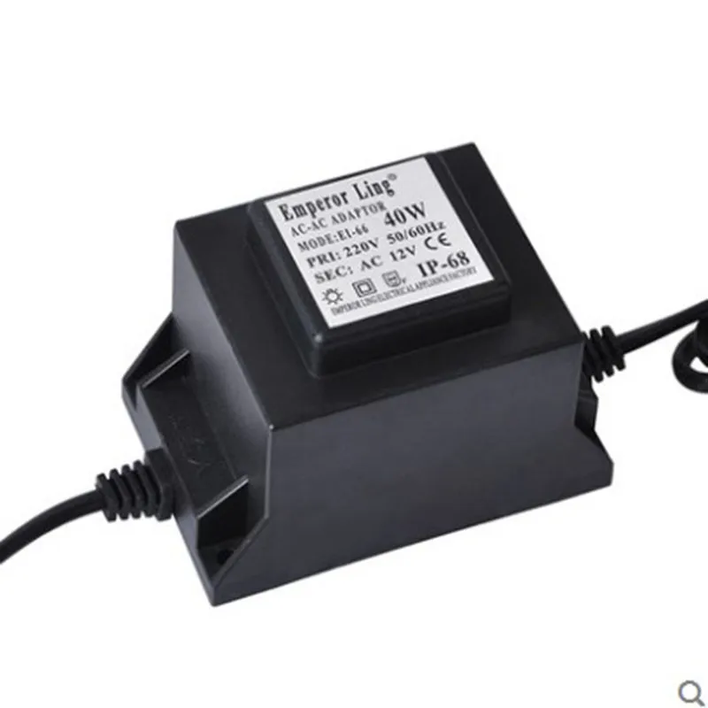 방수 변압기, 수중 조명 어댑터, LED 조명, 수영장 조명 전원 공급 장치, 조경 조명, AC12 V, 24V, 220V, 50W, 100W, 200W