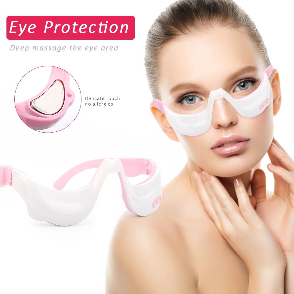 

Electric Eye Massager Microcurrent Massage Instrument Eye Beauty Devices Anti Fatigue Eye Bag Remover home beauty machine