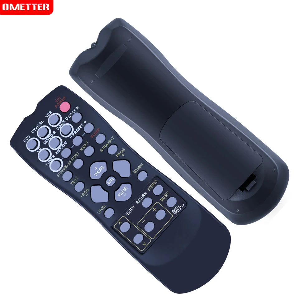 VINABTY RAV22 WG70720 Fernbedienung ersetzt RAV22-WG70720 AV Receiver Ersetzt Fernbedienung für Yamaha AV RX-V357 RX-V359 RX-V350 RXV350 RXV359 RXV357 HTR5930 HTR5940 RAV22WG70720 Remote Control