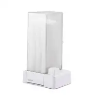 Auto Cotton Pad Dispenser Organizer Makeup Storage Box Detachable Rectangular Reusable Cosmetic Container Storage Case 1