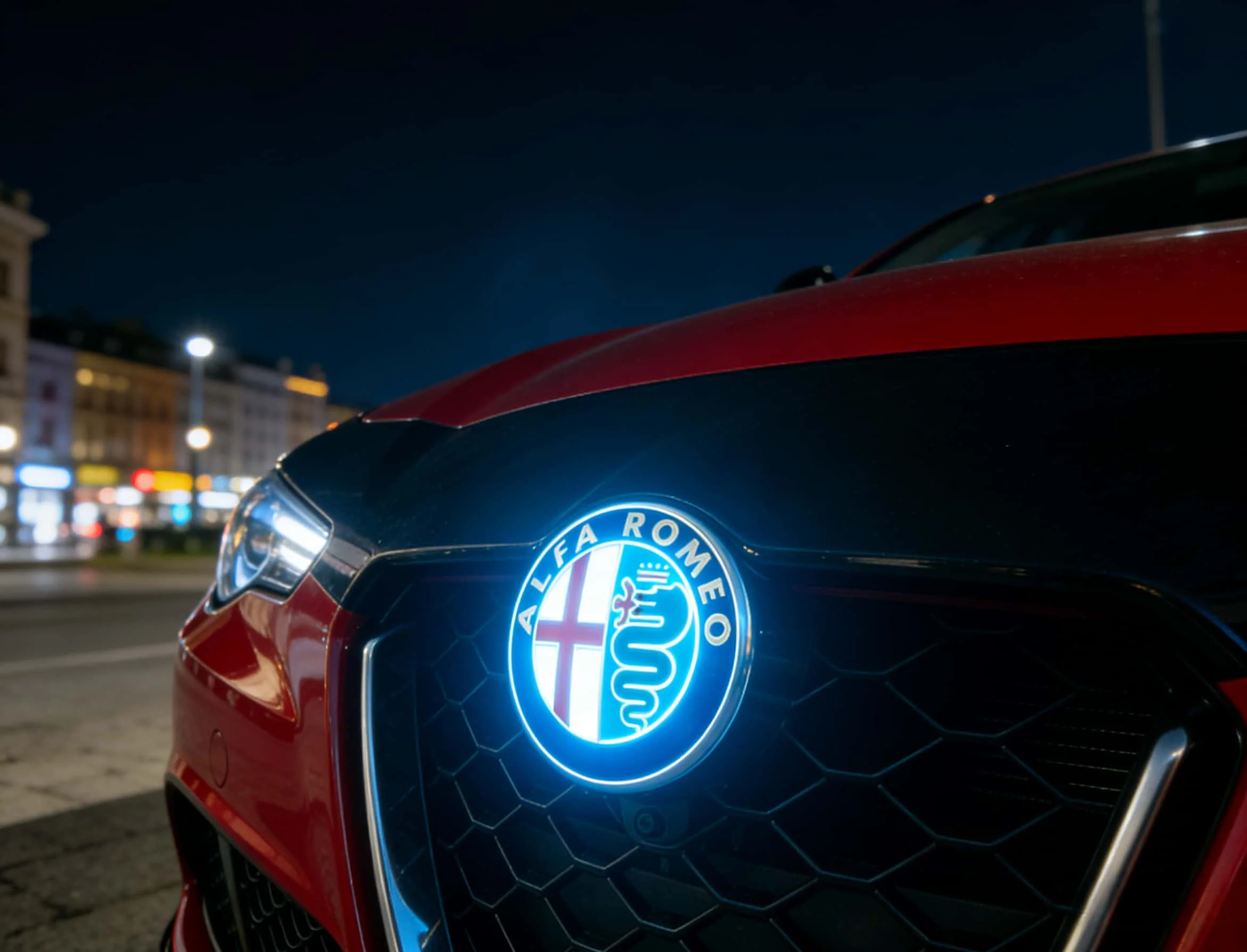LED Emblem Badge Light for Front or Rear Trunk Logo - Color Options Available