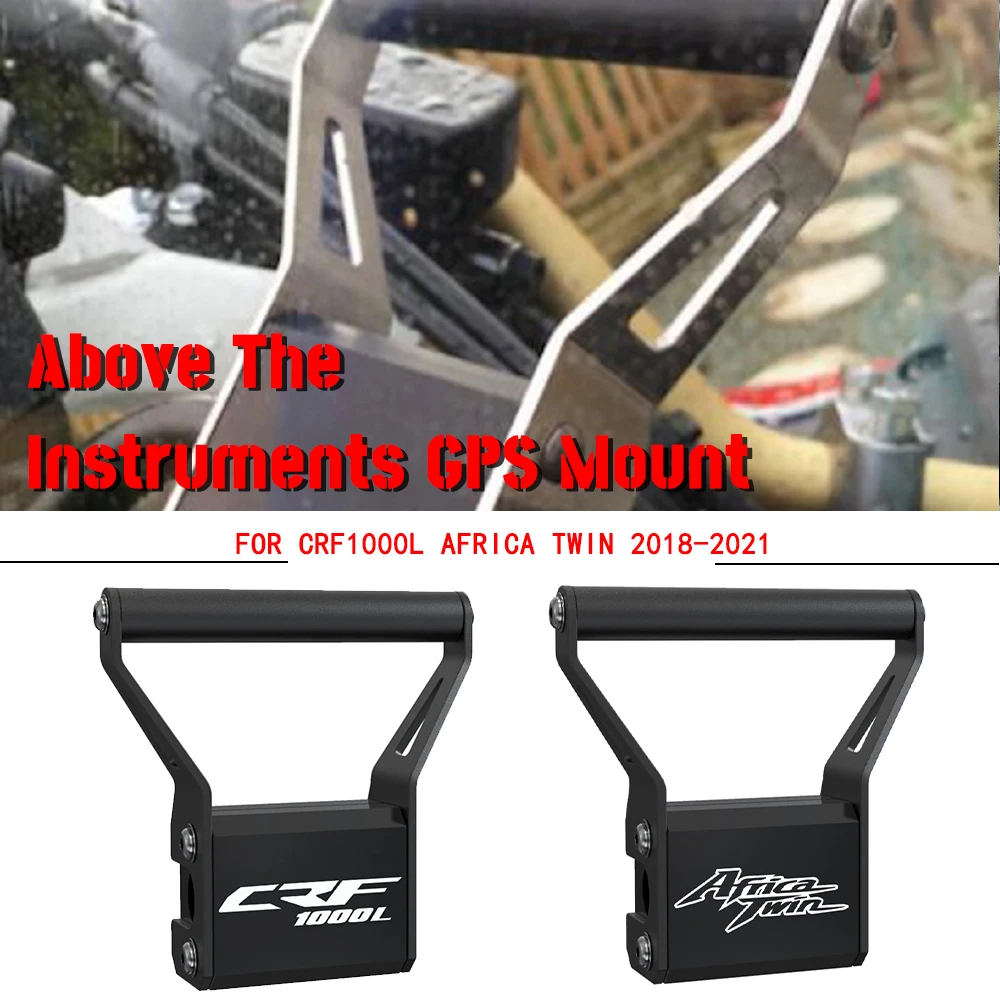 

CRF 1000L Stand Holder Supporter Phone GPS Navigation Plate Mounting Bracket For Honda CRF1000 L CRF1000L Africa Twin 2018-2021