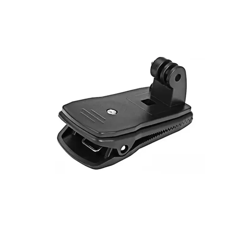 360° Rotatable Backpack Clip Strap Quick Mount For GoPro Hero 13 12 11 10 9 8 SJCAM SJ4000 AKASO Insta360 DJI Osmo Action Camera