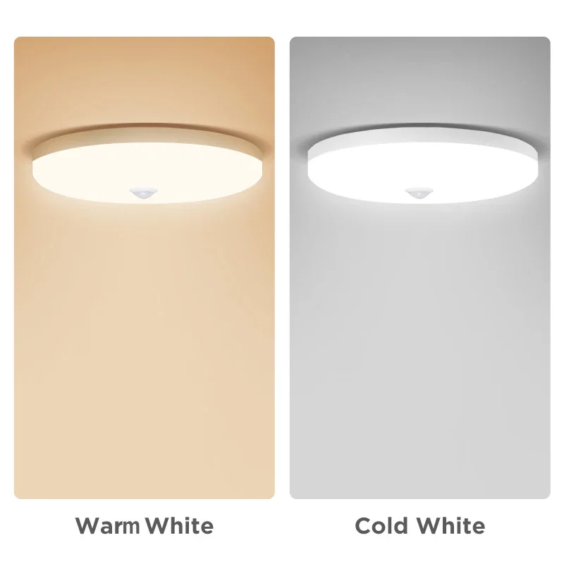 Motion Sensor LED Ceiling Lights Aisle PIR Induction Night Lamp AC85-265V Ceiling Lamp Smart Home Lighting for Hallway Corridor