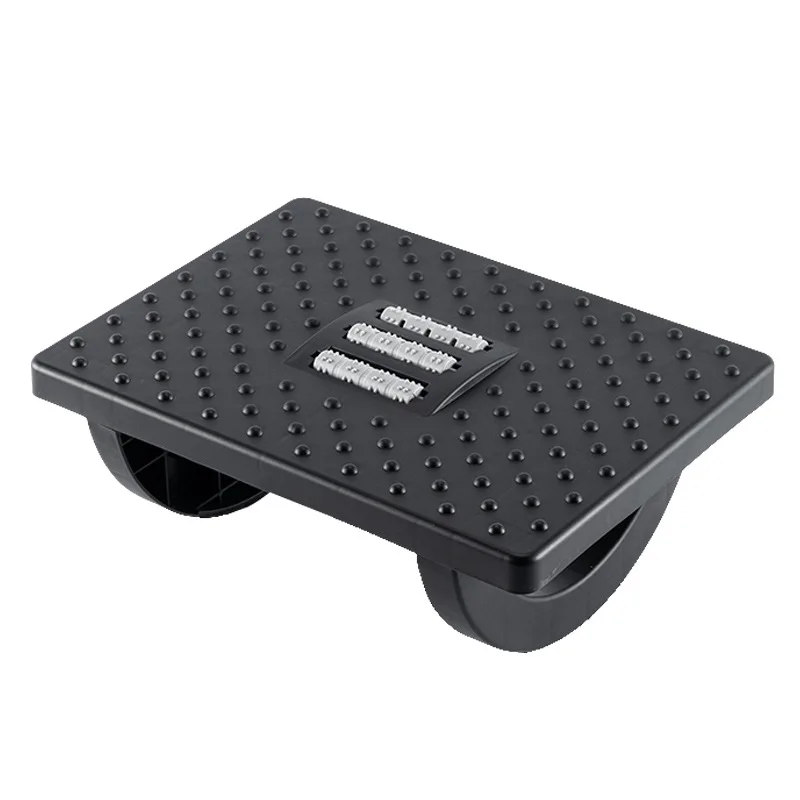 Under Feet Stool With Rollers Massage