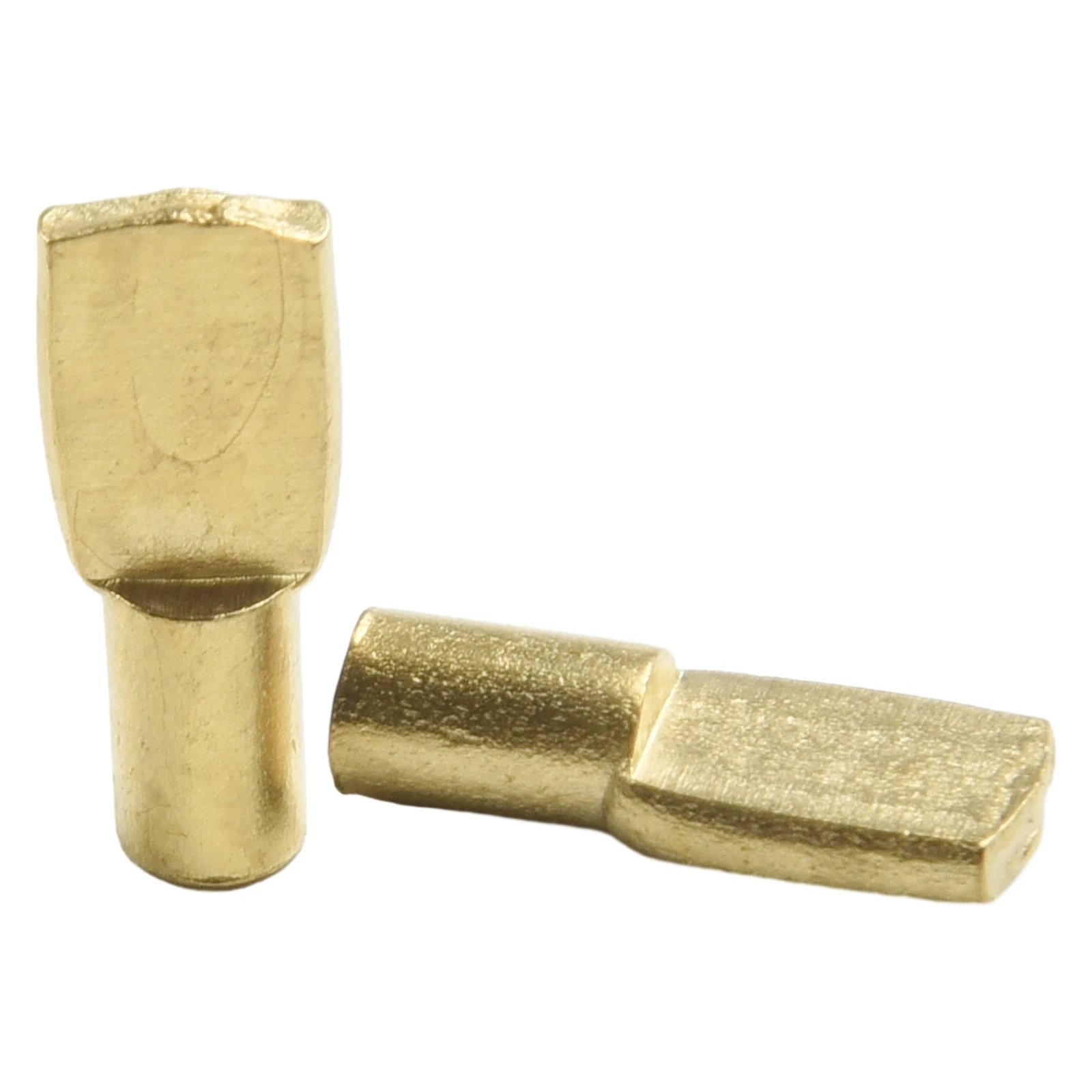 

50Pcs Shelf Support Pegs Set Gold Iron Nickel Plated Pins For Shelf Holes Cabinets Entertainment Centers Bookcases Furniture F N