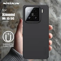 for Xiaomi Mi 15 5G  Case Nillkin Super Frosted Shield Ultra-Thin Hard for Magsafe Magnetic Slim Soft Edge Back Cover 1