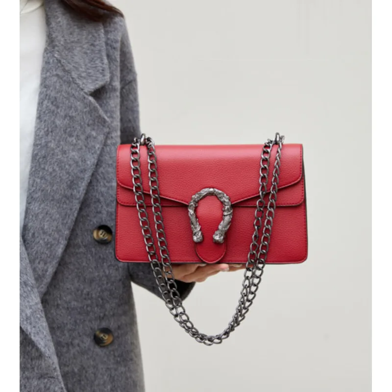 Single Shoulder Bag Multicolored Fashion Casual Handbags for Women High-quality Messenger Versatile Luxury Crossbody Chain Y2k