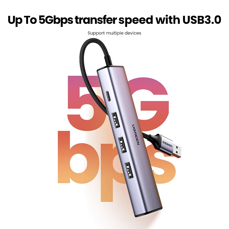 Ugreen-adaptador Ethernet Usb Usb3.0 para Rj45 1000mbps Compatível com Laptop Xiaomi mi Box s Decodificador Usb Placa de Rede Lan Placas de rede - Imagem 3