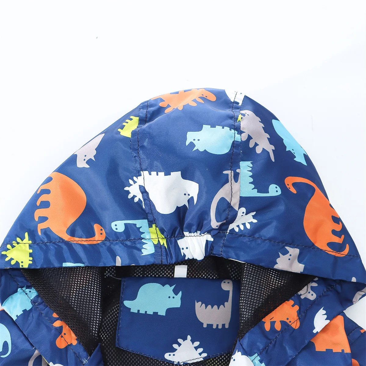 Hooded Coat Spring Boys' Printed Cartoon Dinosaur Zipper Hoodie Autumn Casual Baby Sweatshirt Children'S Windproof Coat 0-3 Years Old