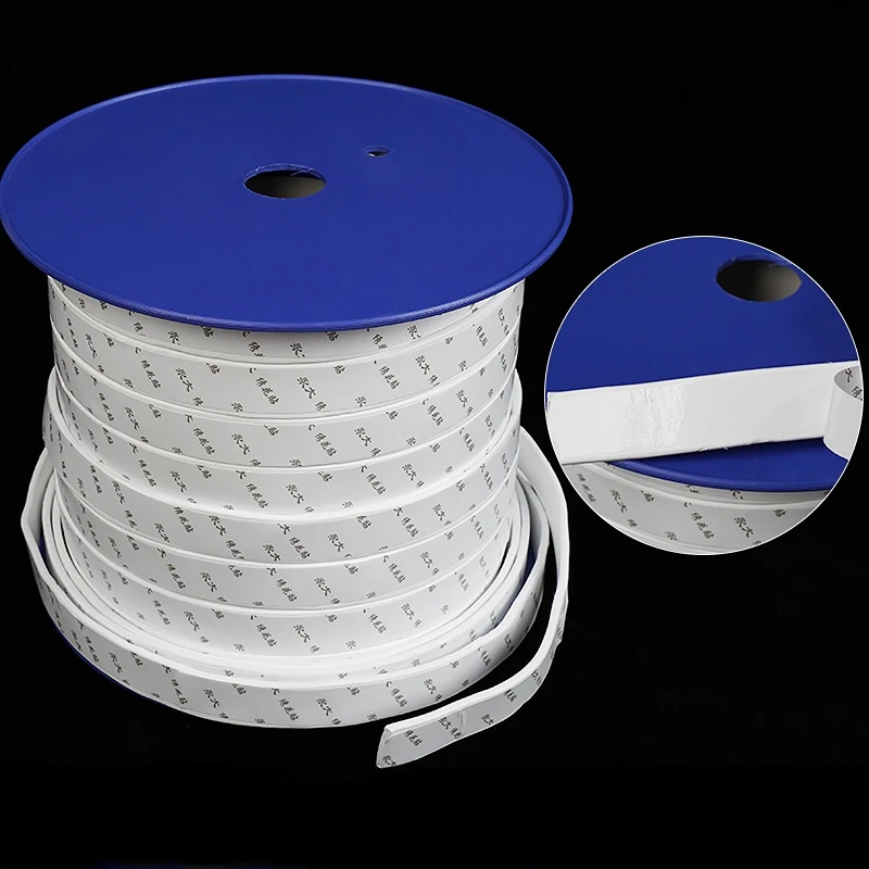 1MeterPTFESealStripTetrafluoroElasticBandSelfadhesiveExpandedFoamedStripSealing