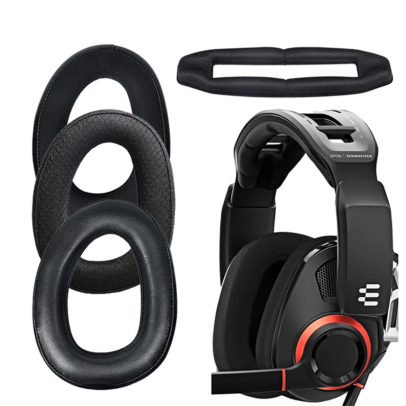 sennheiser GSP600 新品純正イヤーパッドとヘッドバンドに交換済み