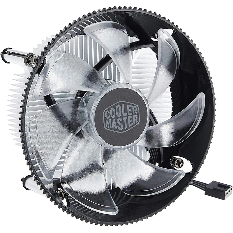 Cooler Master-low Profile Air Cooler I50c Cpu Intel 120 mm Luz Azul Ventilador Silencioso para Intel Lga 1200 115x 1151 1155 1156 - Imagem 5