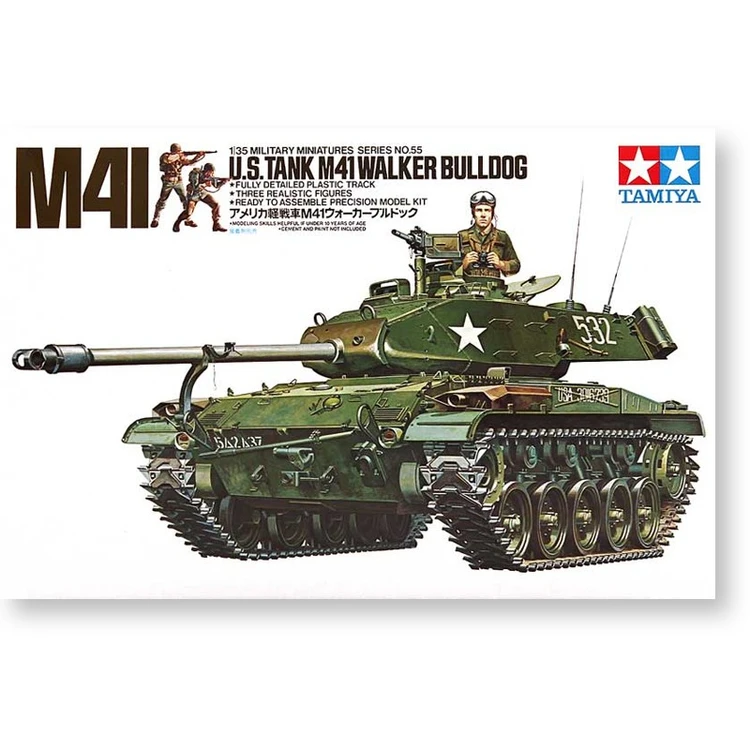 

Модель модель TAMIYA 1/35, военные модели #35055, США, модель M41
