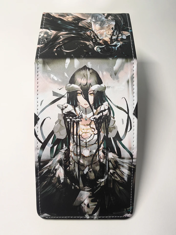 Anime Overlord Albedo Figure Deck Box TCG OCG PTCG WS Yugioh