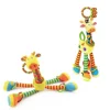 Baby Development Soft Giraffe Animal Handbell Rattle Plush Giraffe Toys / Baby Giraffe Animal Rattle Toys / Soft Giraffe Animal 5