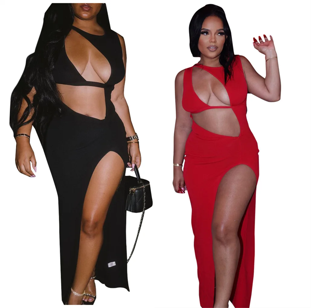 

2024 Spring/Summer Women's Fashion Solid Color Asymmetric Sexy Dresses Nightclub Dress plus size 3XS-10XL 9XL 8XL 7XL 6XL 5XL