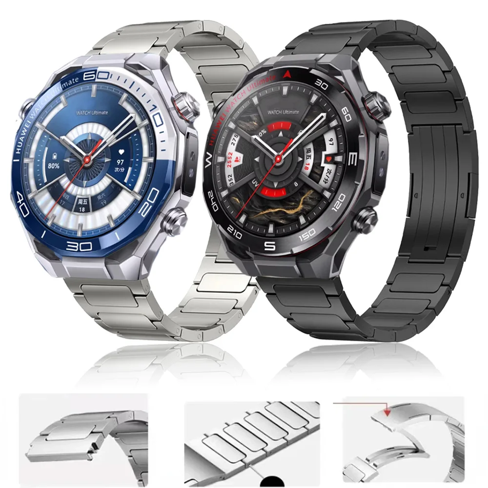 Premium 22mm Titanium Alloy Watch Strap - High-End Band