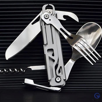 6-in-1 Camping Cutlery Set 1