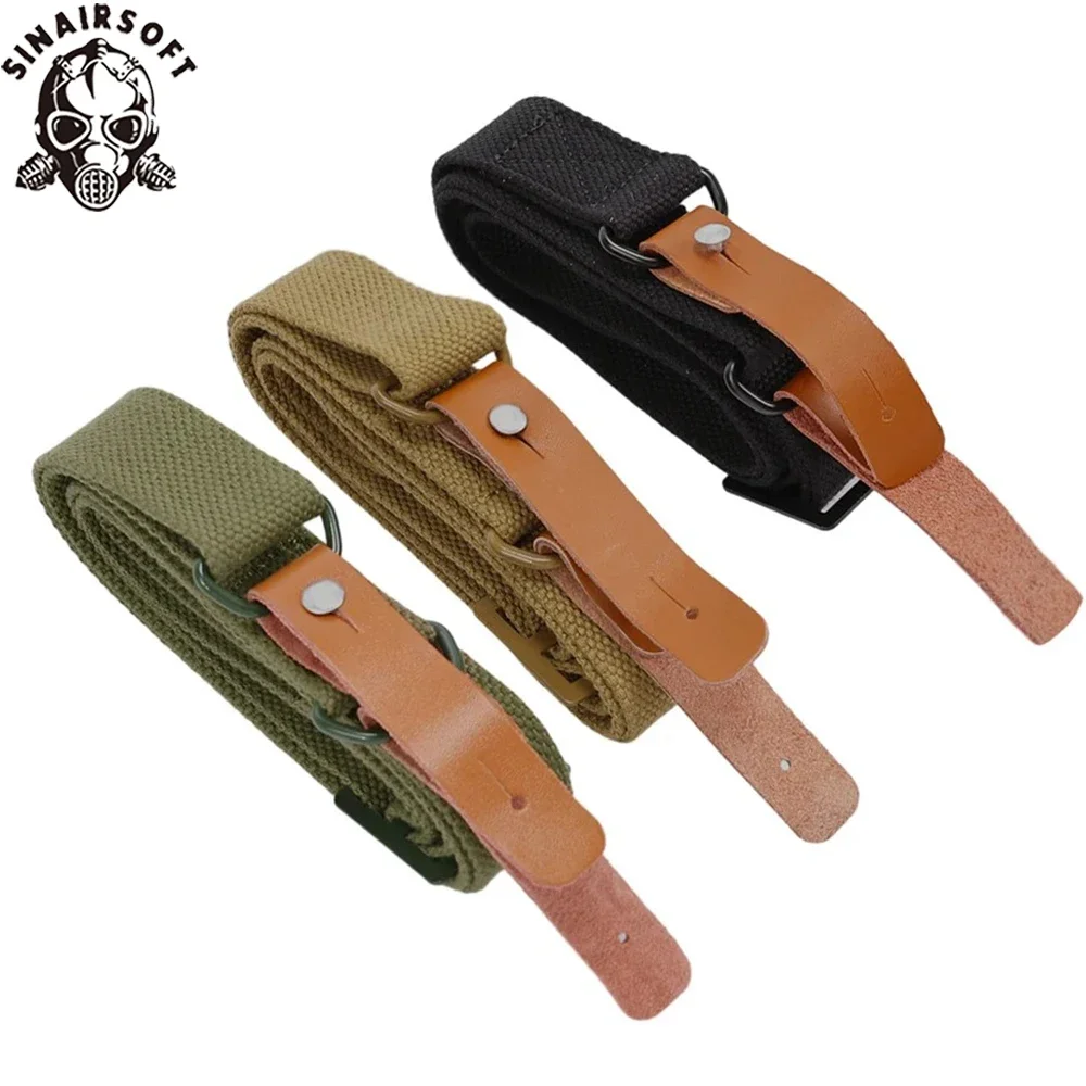 Enhanced Leather Two-Point Tactical Gun Sling