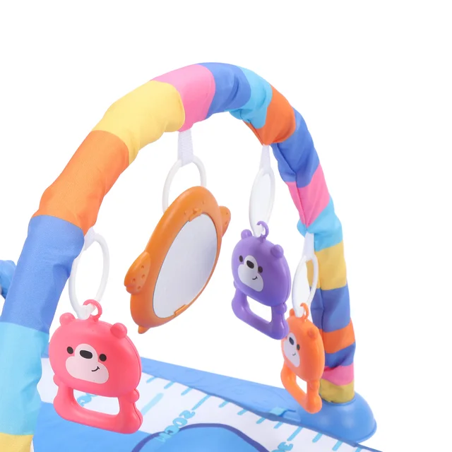 Infant Activity Play Mat Tummy Time Mat Well Designed Multifunctional Adjustable Innovative Baby Play Piano Gym Mat for Babies 5