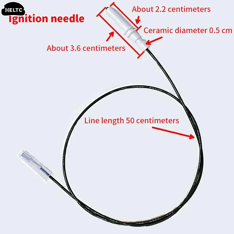 

1PCS Gas Cooker Range Stove Spare Parts Igniter Electrode Spark Plug Ignition Wire Cooker Ignition Pin Ceramic