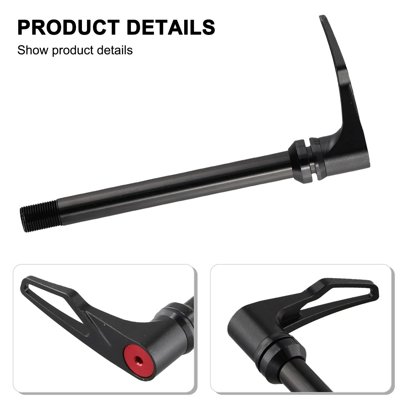 Bicycle Thru Axle Quick Release Lever - 100x12mm Aluminum Skewer For Boost, BMC, Cube, S-WORKS Front/Rear Hub