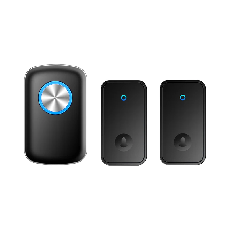 

CACAZI new home welcome doorbell smart wireless doorbell waterproof FA28 300M remote control EU plug smart.