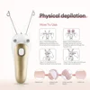Electric Body Face Hair Remover Cotton Thread Defeatherer Hair Epilator Women's Leg Arm Shaver Razor Lady Beauty Health Care 4