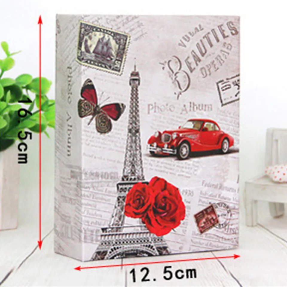 Set 5 Album Fotografici Con 40 Tasche - Per Foto 10x15 Cm, Trasparenti, Per Matrimoni, Vacanze, Famiglia - Foto 9