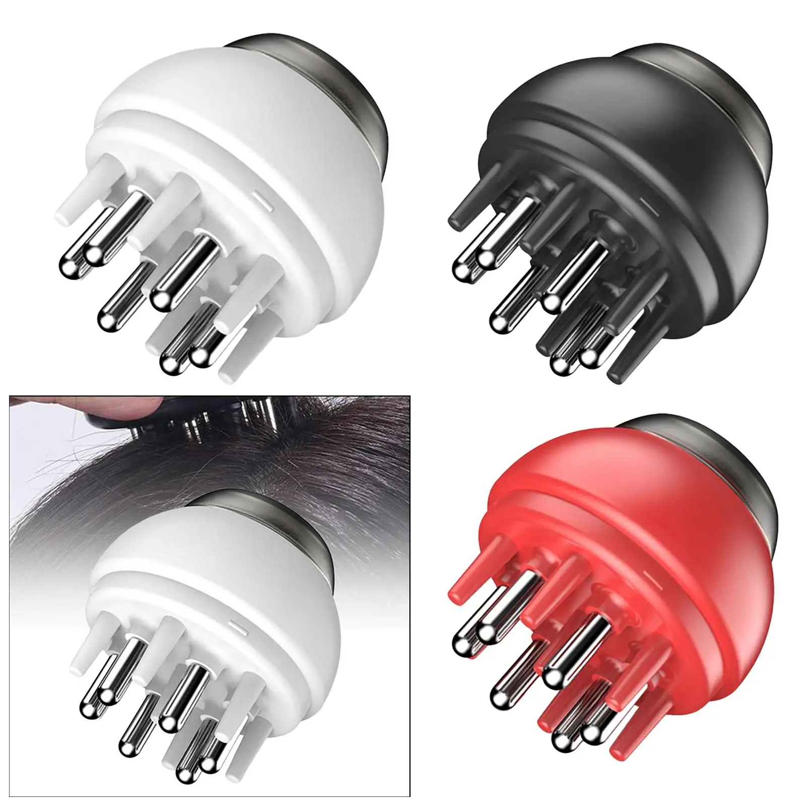 

Applicator Comb for Head 4ml Portable Massager Comfortable for Regrowth
