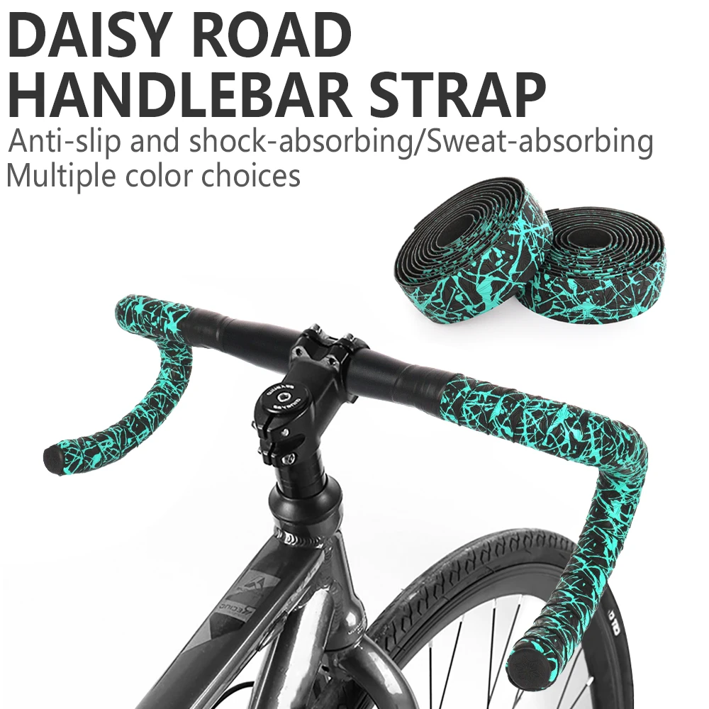 Bicycle Handlebar PU EVA Anti-slip MTB Road Bike Hadnle bar Shock Absorption Sweat Absorption WearResisting Handlebar Tape bike handlebar tape,bicycle handlebar,bicycle handlebar strap