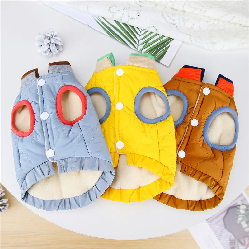 

Dog Winter Coat Jacket Vest Outfit Cat Puppy Bichon Clothes Poodle Pomeranian Chihuahua Yorkshire Shih Tzu Maltese Pet Clothing