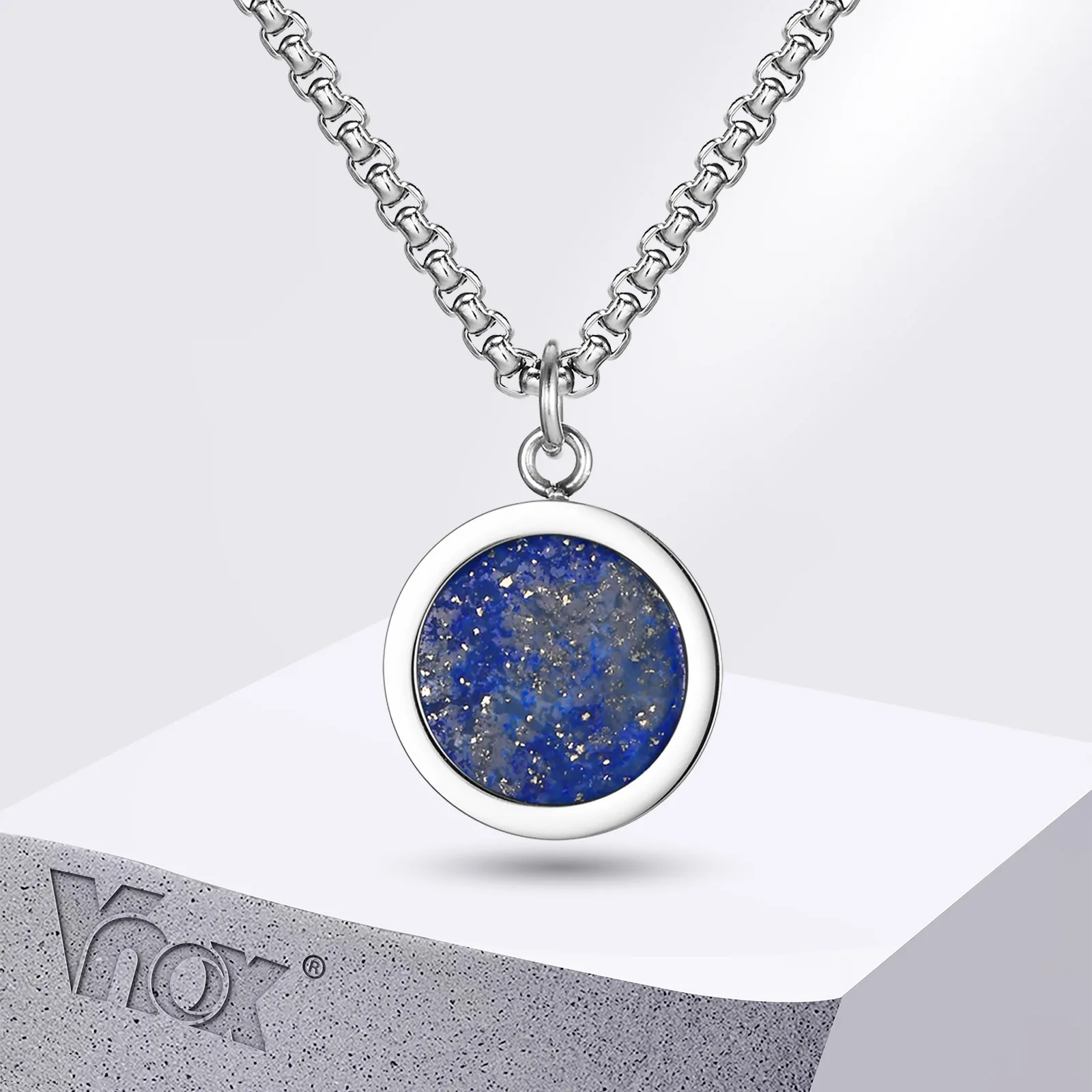 Collane Con Ciondolo Rotonde In Oro Uomo | Classy Men Collection - Foto 8