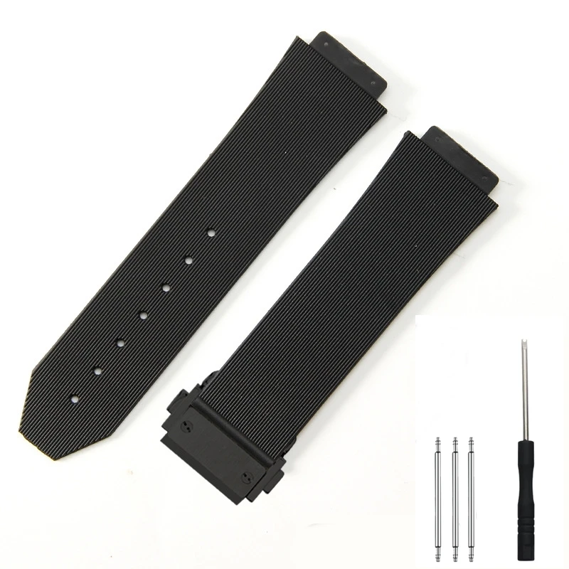 Universal Rubber Silicone Watch Strap for Hublot Big Bang Classic Fusion - Dive Band for Men and Women