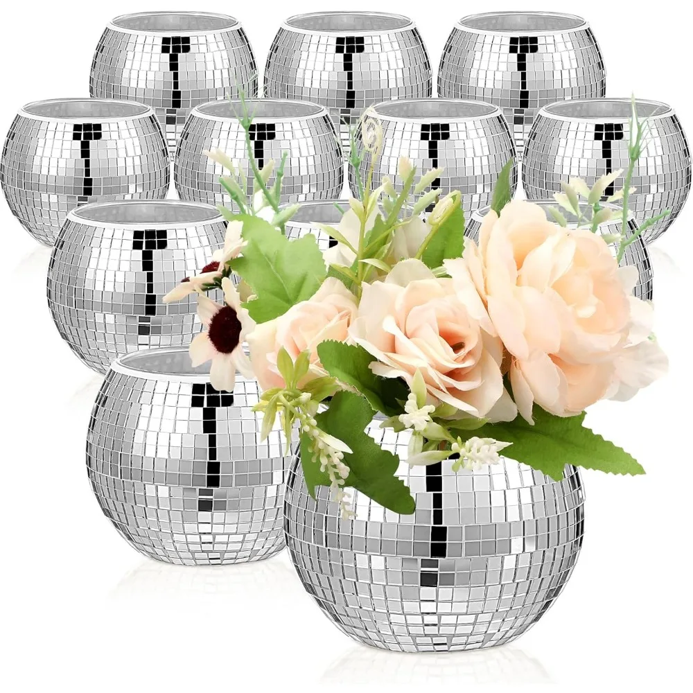 

Ваза для дискотеки, цветочный шар, зеркальная стеклянная ваза для дискотеки, ваза для дискотеки, шар, плантатор, подсвечник, стеклянная ваза, бесплатная доставка, декор для комнаты
