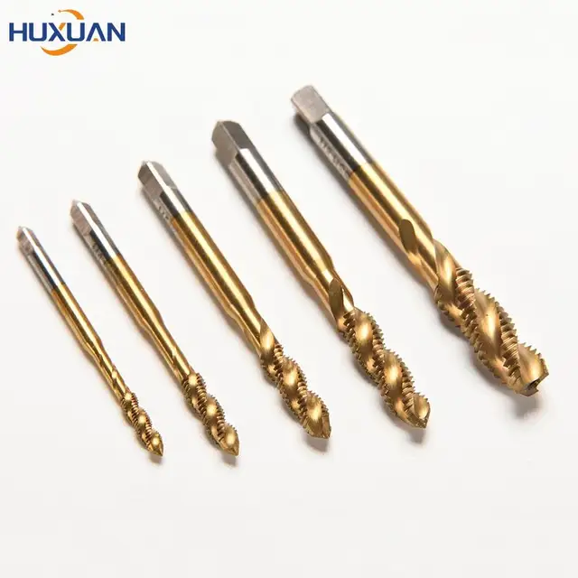 정밀 태핑을 위한 최고 품질의 티타늄 코팅 기계 나사 탭