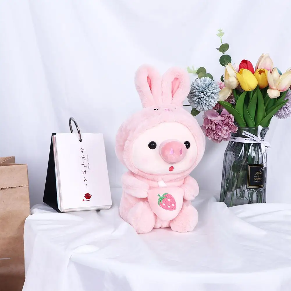 

Room Decoration Appease Doll Soft Toy Accompany Toy Pig Stuffed Toy Stuffed Animals Plush Pig Doll Bubble Tea Pig Plush Toy