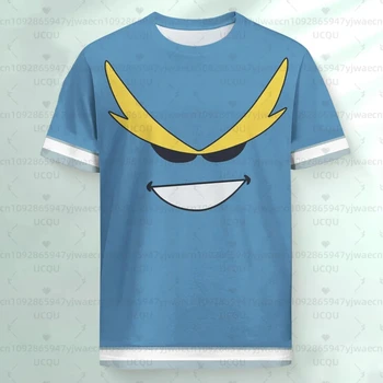 Summer Men's Women's My Hero T-shirt My Hero Academia Nonno 5th Edition Jersey T-shirt Tops All Might Anime Fan Gift 1
