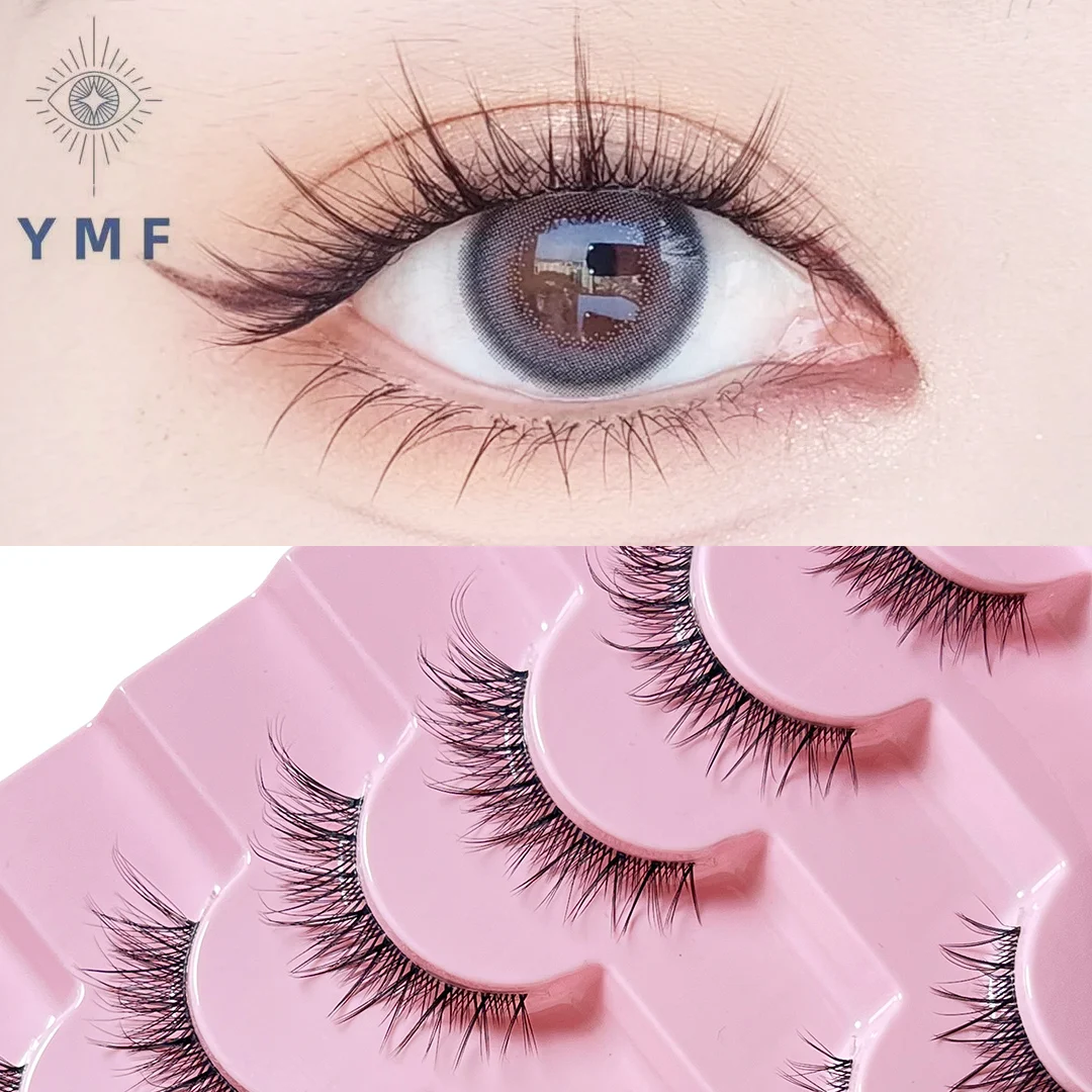 

8 пар, накладные ресницы из натурального и мягкого материала